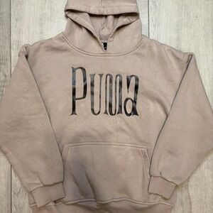 Puma Tan and cream streetwear sweatshirt MEN SIZE XXL